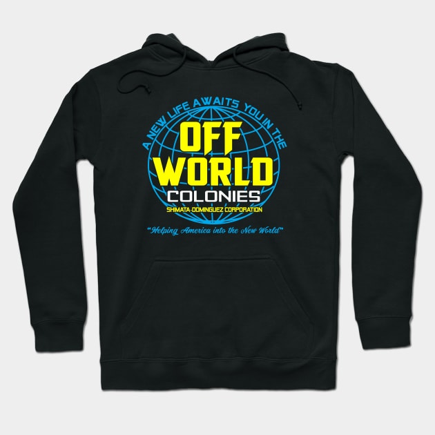 Off world Hoodie by carloj1956